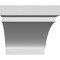 Ekena Millwork 4-in. W x 36-in. D x 40-in. H Merced Architectural Grade PVC Knee Brace BRCP04X36X40MRC - alternate 2